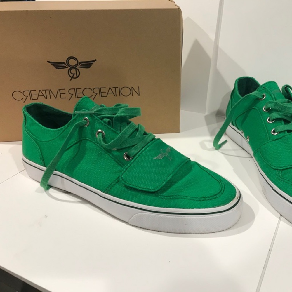 Creative Recreation Men's Shoes Green Size 10